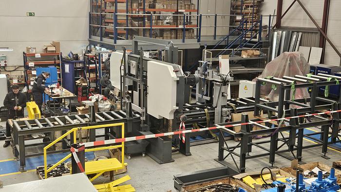 Refurbished DANOBAT Tube Bundle Sawing Line