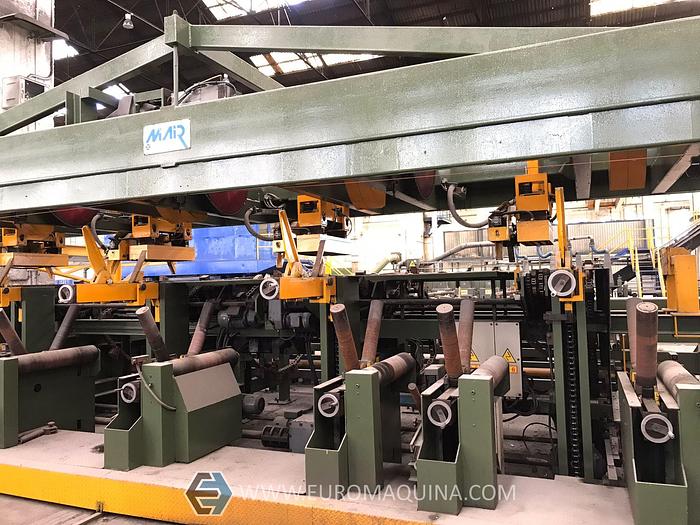 Used MAIR / SIGNODE Automatic packing & strapping machine