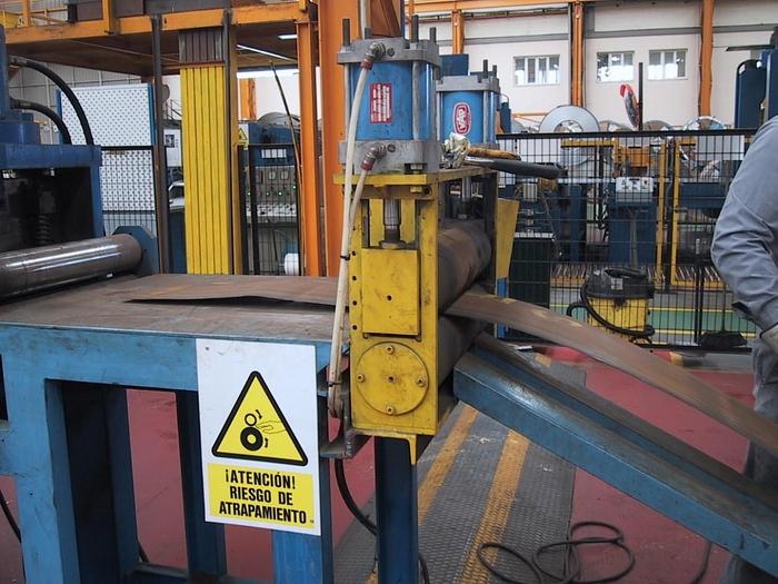 Used RODITUR C & Z-PROFILING LINE WITH PRE-PUNCHING PRESS