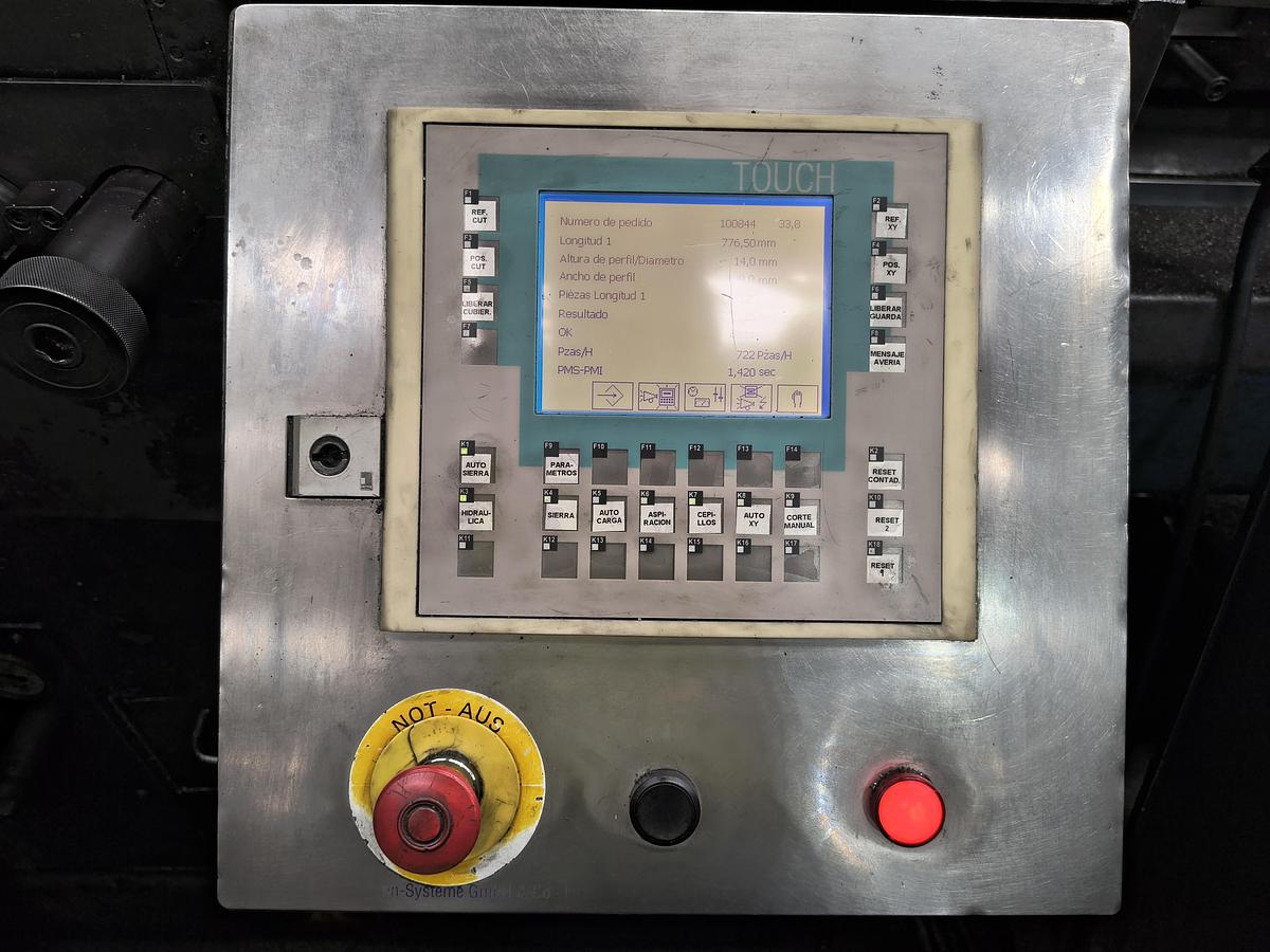 Used RSA RASACUT SC 3000 – Automatic tube cutting, deburring, measuring, cleaning & drying line