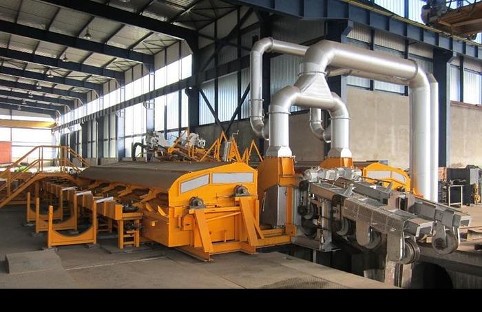 Used VOEST ALPINE / LOECO ZINC-COATING PLANT FOR PIPES