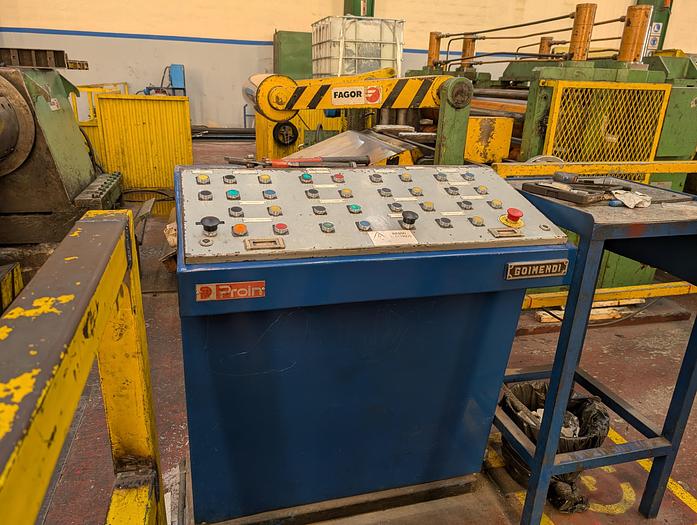 Used FAGOR PROIN Slitter 1550x4