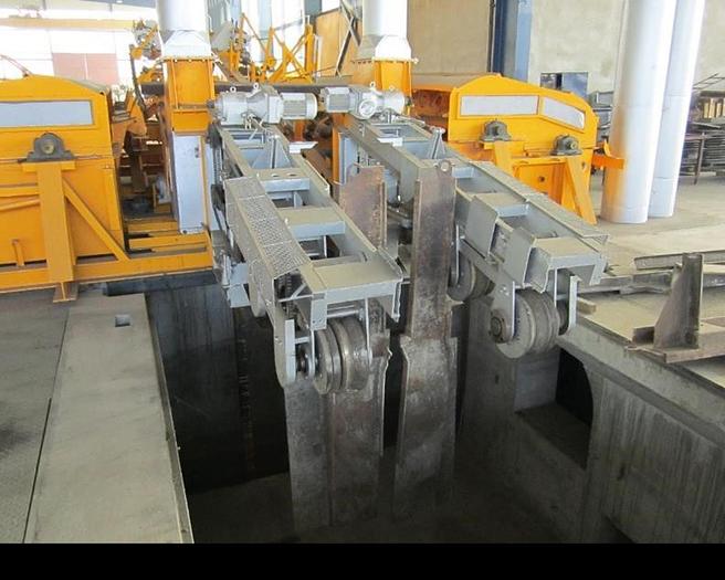 Used VOEST ALPINE / LOECO ZINC-COATING PLANT FOR PIPES