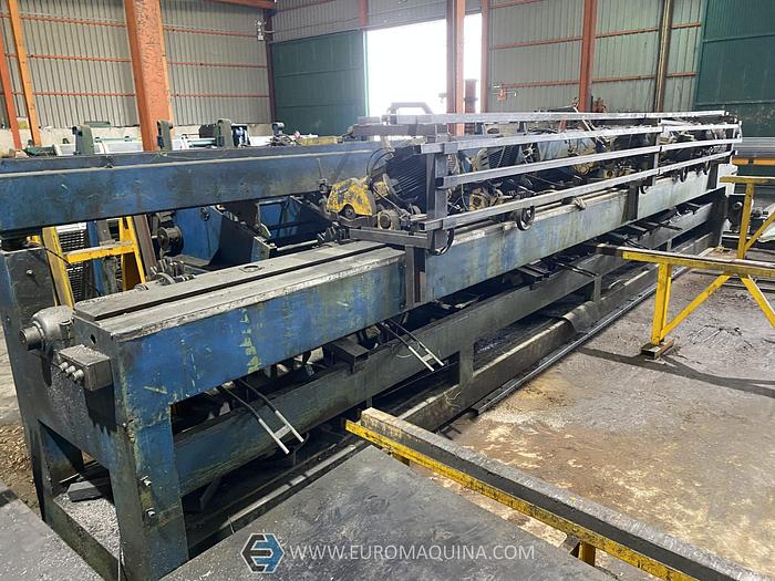 Used MAIR Multihead Tube Cutting Machine TRA2000/7/7