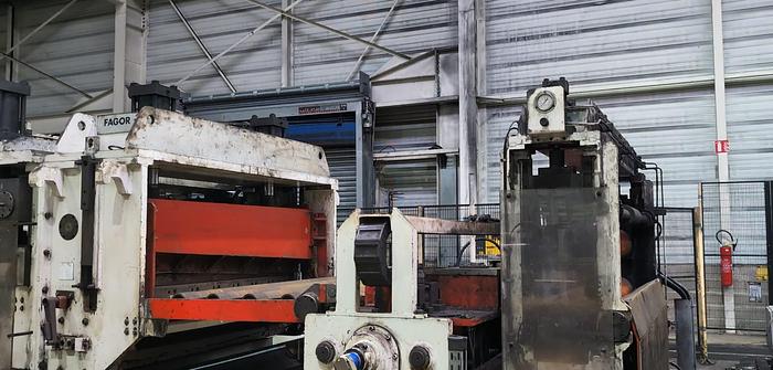 Used FAGOR Slitting line 1600x6