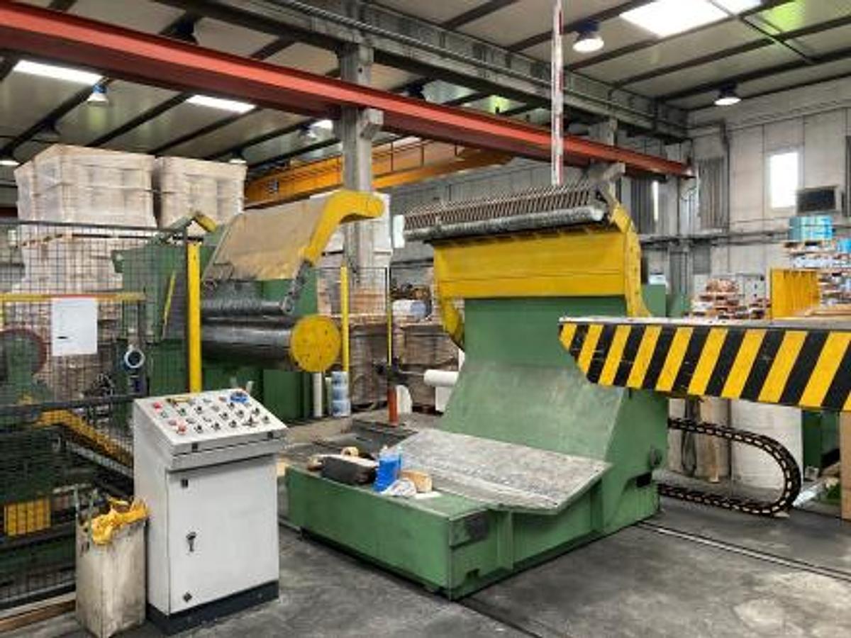 Refurbished 2016 SAMO OCEMI Stainless Slitter 1500x3