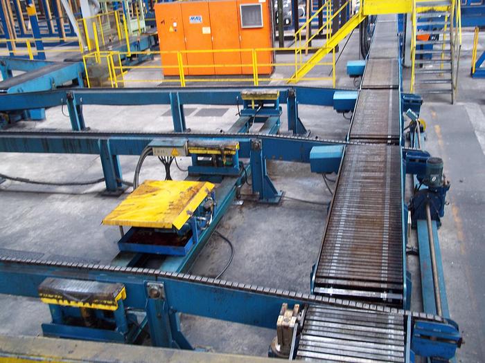 Used MAIR Automatic packing machine SQ.HEX.90.D.5.SL + ITIPACK Automatic strapping machine