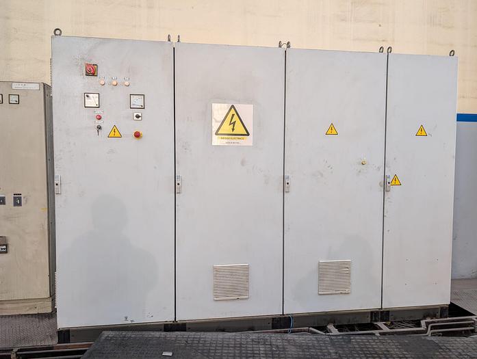 Used FAGOR PROIN Slitter 1550x4 with quick-change system