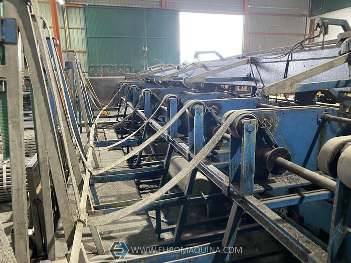 Used MAIR Multihead Tube Cutting Machine TRA2000/7/7