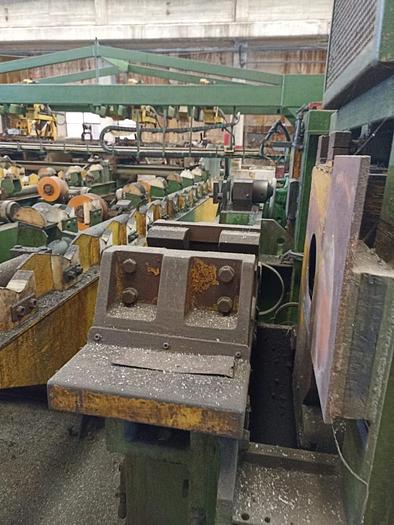 Used COMPLETE TUBE FINISHING LINE: CHAMFERING, THREADING, SOCKET SCREWING & PACKAGING/STRAPPING