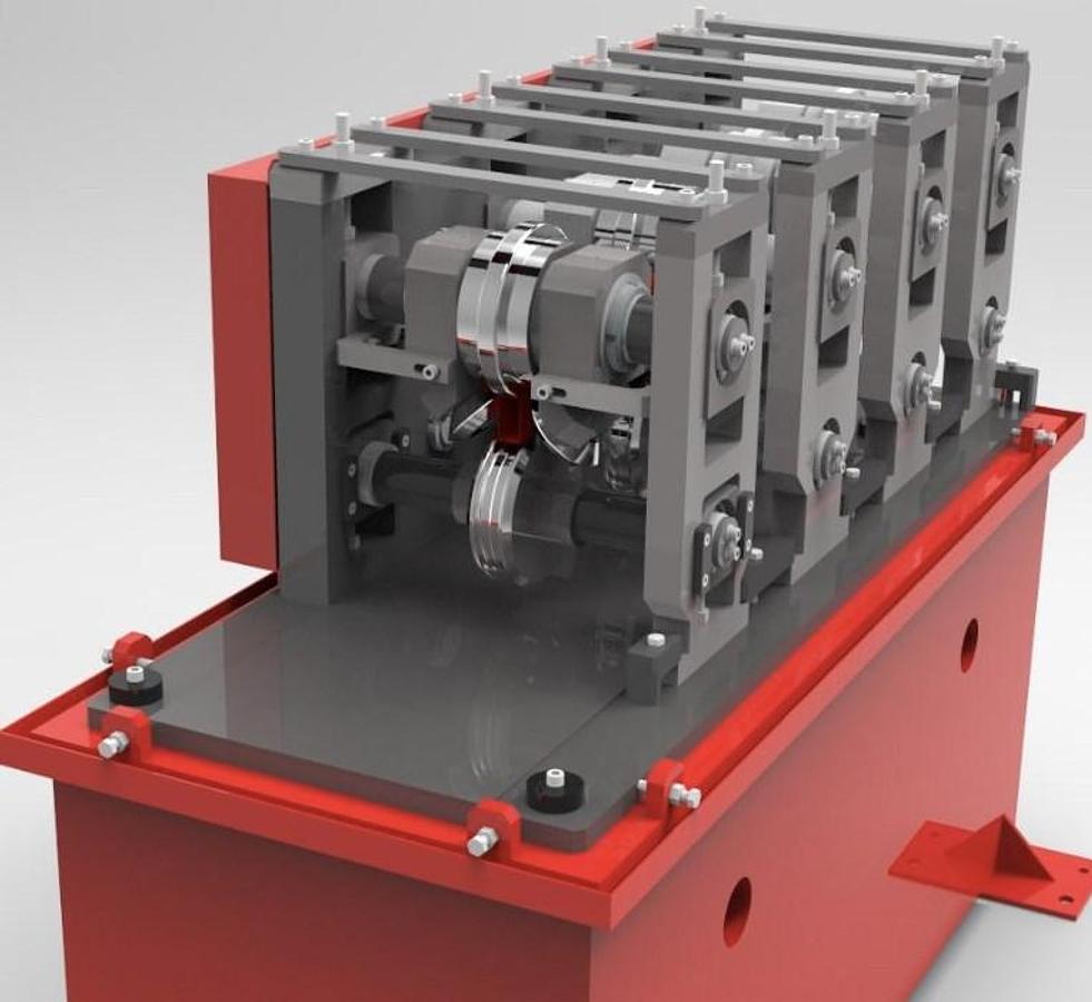 Used Roller Shutter Door Roll Forming Machine