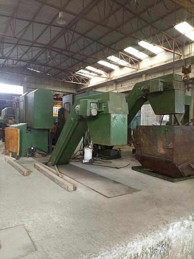 Used COMPLETE TUBE FINISHING LINE: CHAMFERING, THREADING, SOCKET SCREWING & PACKAGING/STRAPPING