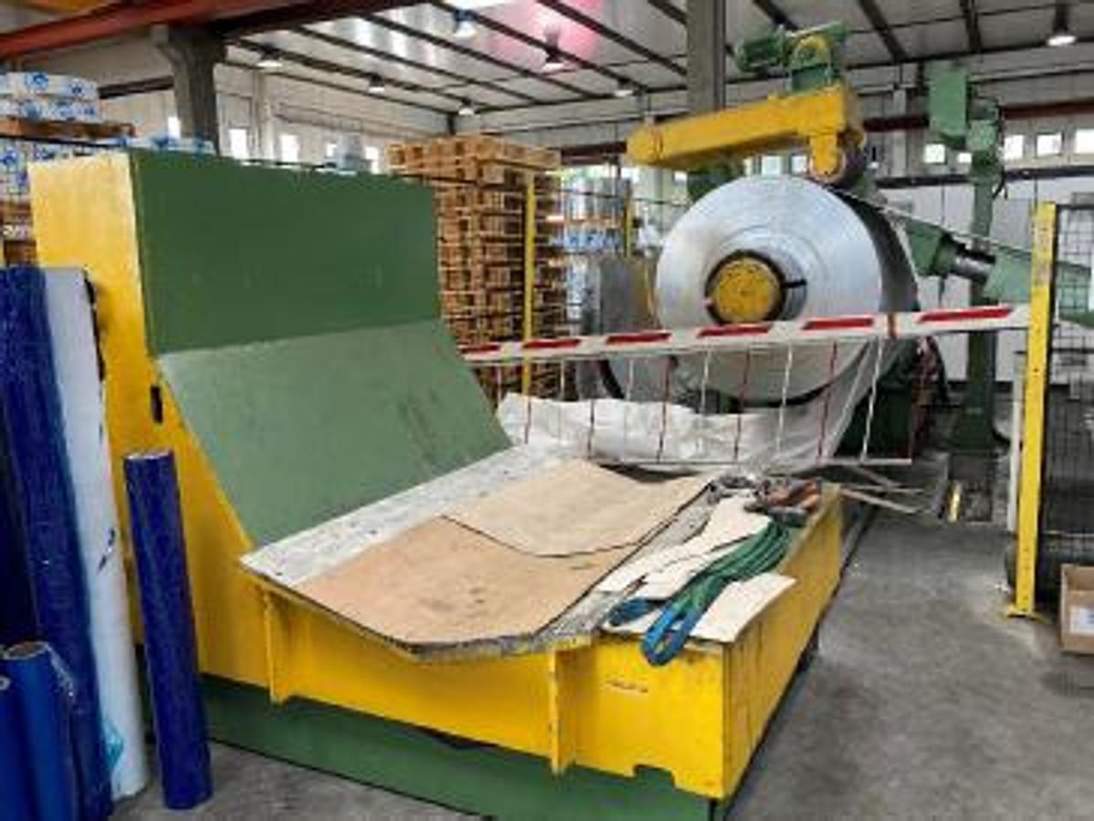 Refurbished 2016 SAMO OCEMI Stainless Slitter 1500x3