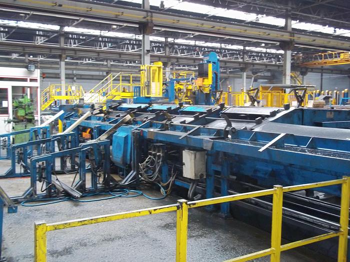 Used MAIR Automatic packing machine SQ.HEX.90.D.5.SL + ITIPACK Automatic strapping machine