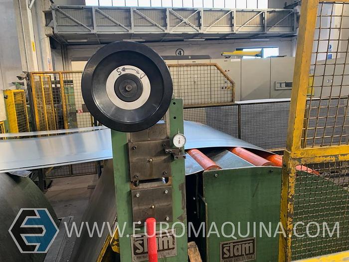 Used STAM & PROMEC Slitter 2000x6 + Slit coils packaging