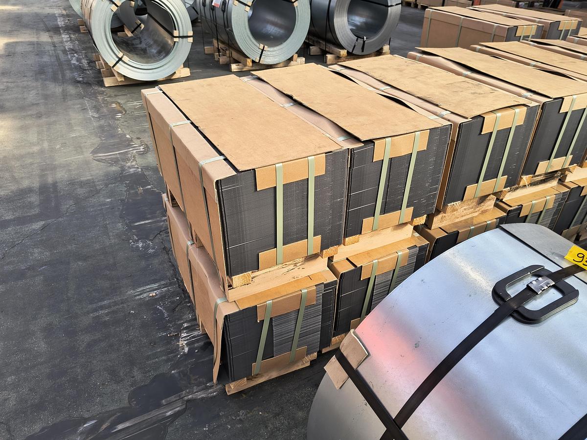 Used BRET PRESS BLANKING LINE 830x4