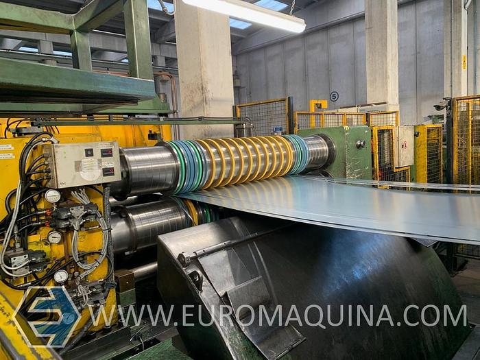 Used STAM & PROMEC Slitter 2000x6 + Slit coils packaging