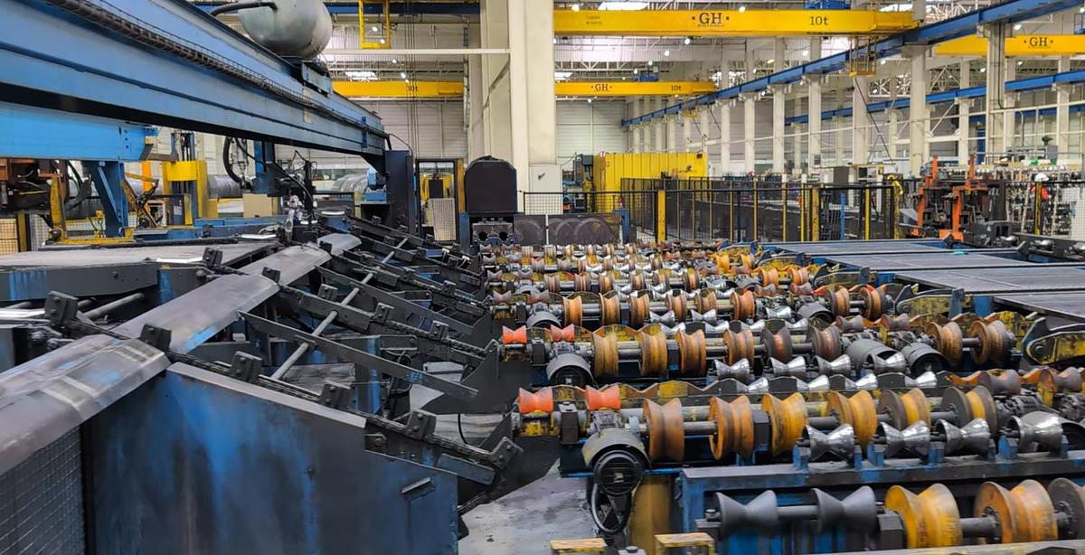 Used MAIR Double chamfering line TFA3/D/12.5 Tube facing & bevelling