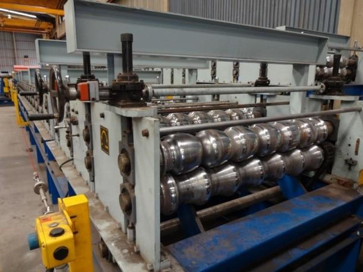 Used ILKWANG METAL SHEET PROFILING LINE FOR TILE ROOF PANELS
