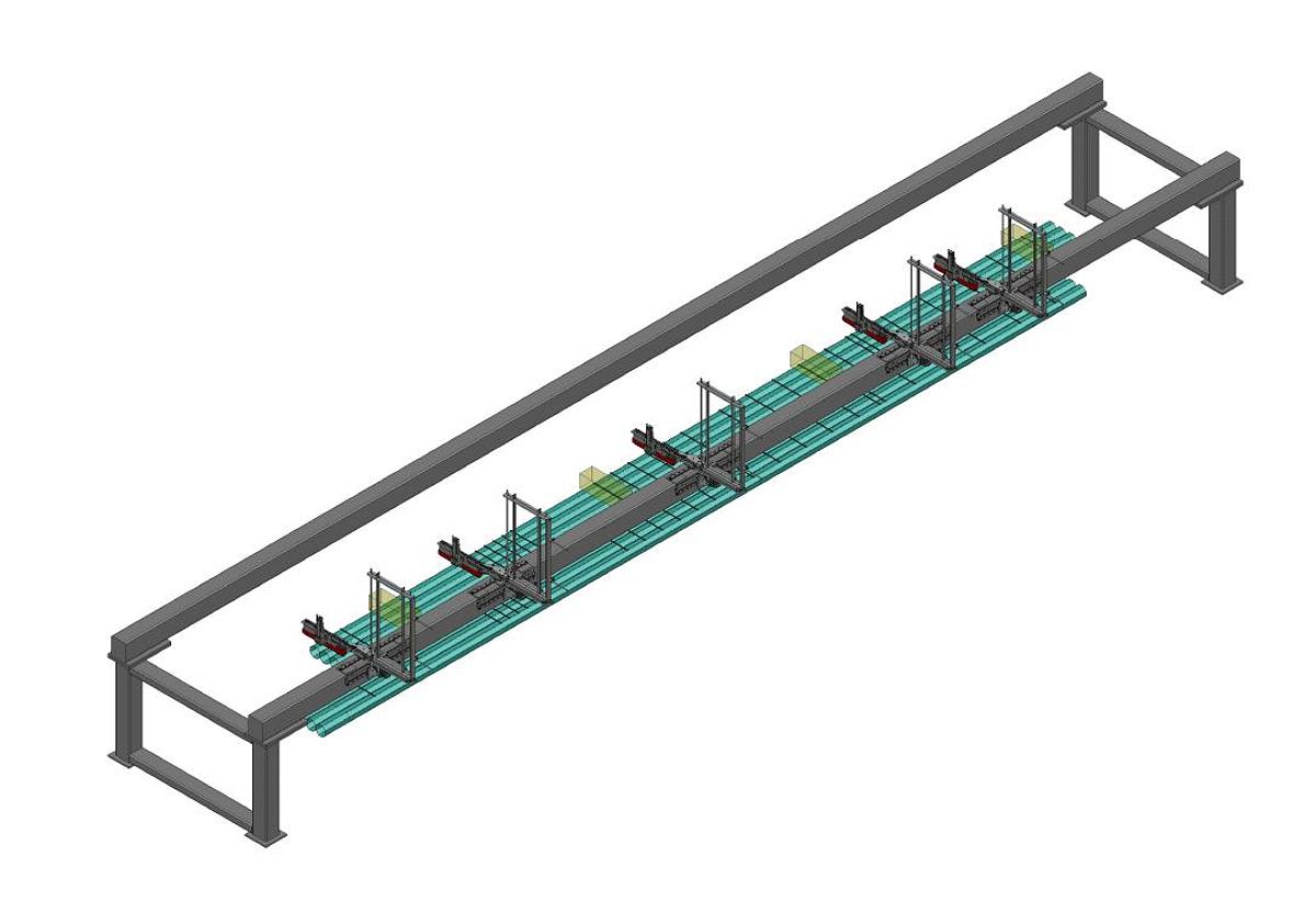 EUROMAQUINA DISPENSA/IM Automatic strip dispenser for magnet packaging machines