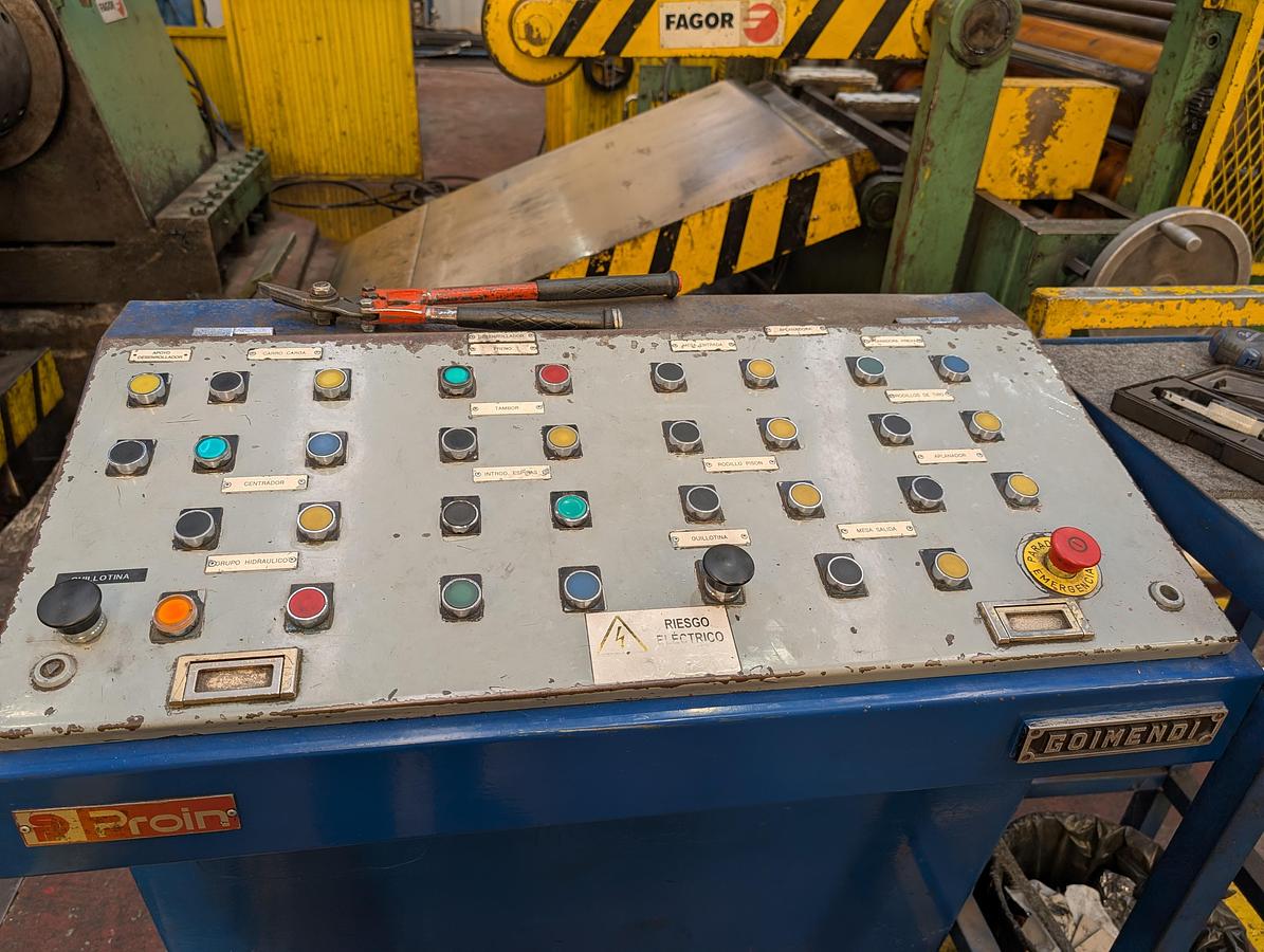 Used FAGOR PROIN 1550x4x25Tn