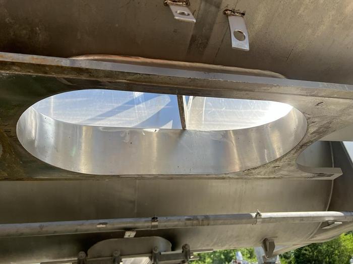 Used 250 CU. FT. RIBBON BLENDER - T316 S/S - 75 HP