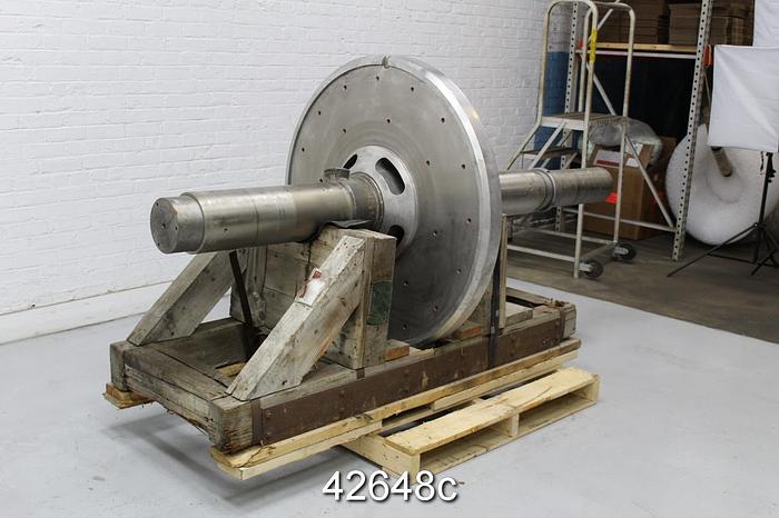 Unused Andritz 42" Stainless Steel Refiner Rotating Assembly #42648