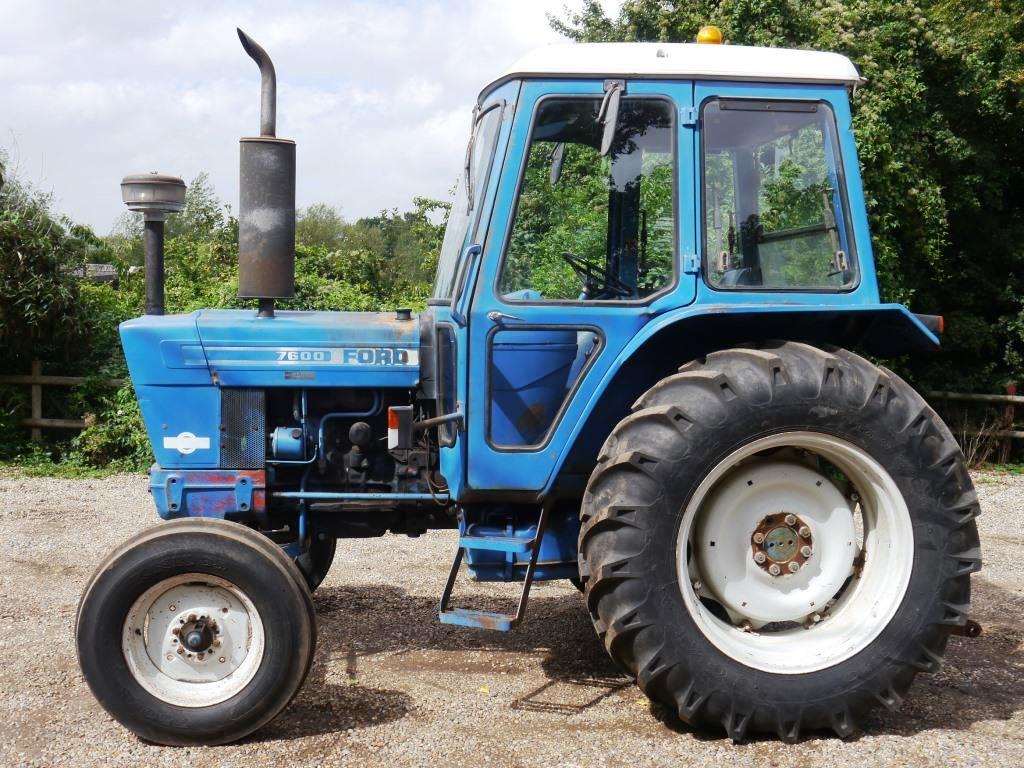 Used Ford 7600 2wd Tractor
