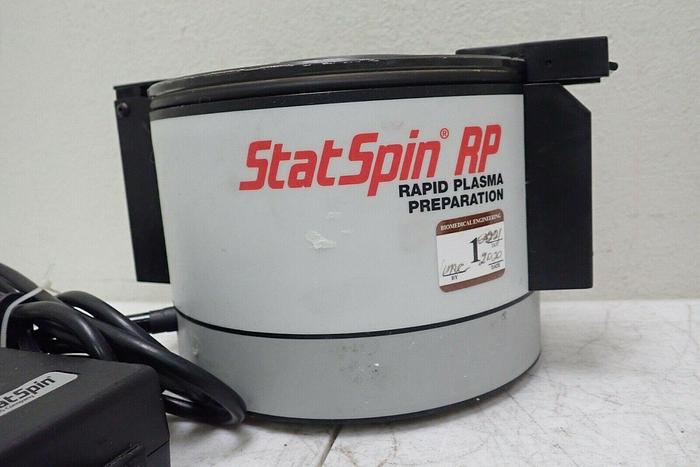 Used StatSpin Model M920-22 RP Rapid Plasma Preparation Centrifuge with RT12 Rotor