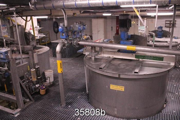 Used Gaw Coating Kitchen System with Tanks, 1200 GPM #35808