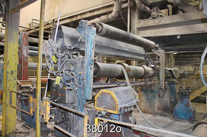 Used Beloit Tissue Machine 100" Web 96" Trim, 4000FPM, 75 TPD #38012