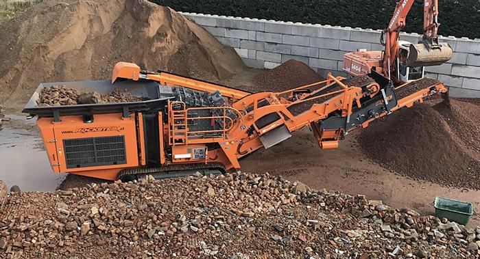 Used ROCKSTER Rock Crushers