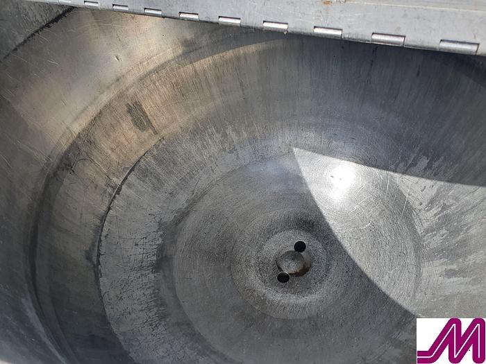 Used 1991 Bibby 300 Litre Stainless Steel Jacketed Hemispherical Pan