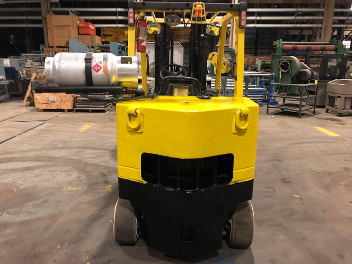 Used 12,000 POUND HYSTER MODEL S120FTPRS ROLL CLAMP TRUCK MFG. 2008