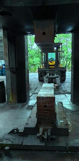 Used Press Forging Open Die Hydraulic Sung Kwang SKEM