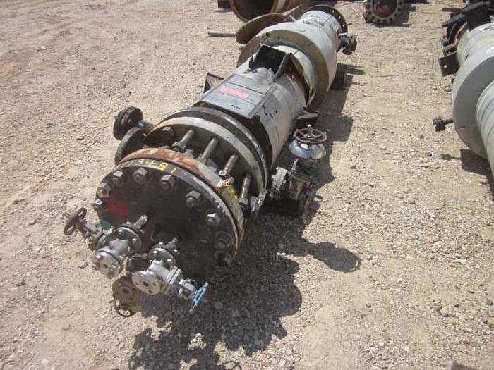 Used Used Missouri Boiler and Tank Company approximately 263 square foot 317L stainless steel vertical Shell and Tube Heat Exchanger