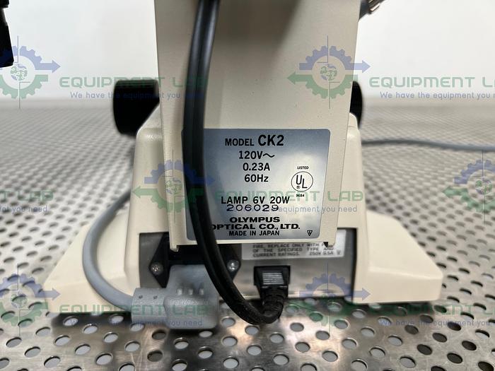 Used Olympus CK2 Phase Contrast Microscope