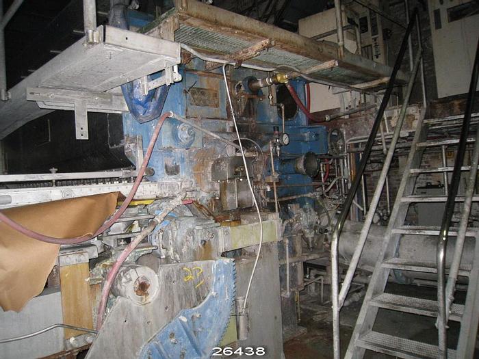 Refurbished Beloit  Mecfab Rebuild Of Beloit Headbox, 150" Deckle Width, Design To 2000 Fpm, 9000 Gpm, 12" Diameter Slice Roll, 18" Dia Inlet Pipe, 108 Tube Inlet Manifold #26438