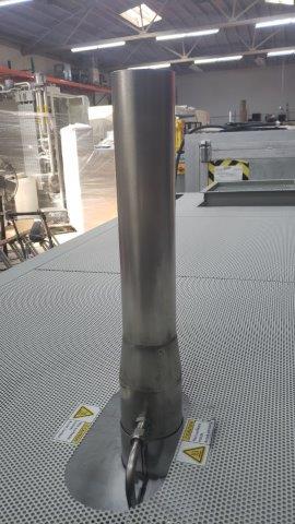 Used 2014 Schmid 4 zone digital controlled conveyor reflow oven