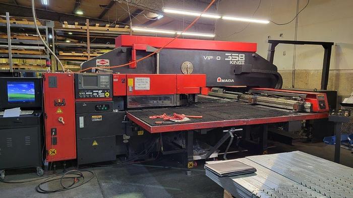 Used 33 Ton Amada Vipros 358 King II CNC Turret Punch