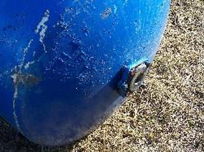 Used Pfaudler approximately 100 gallon #5015 glass lined tank