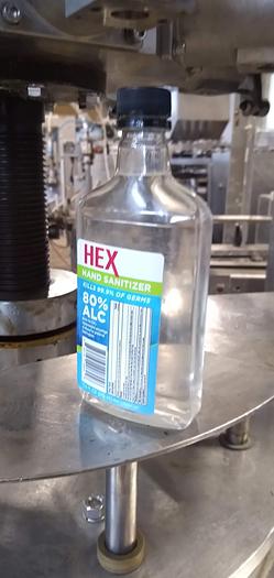Used MRM 8 piston filler rotary w liter pistons
