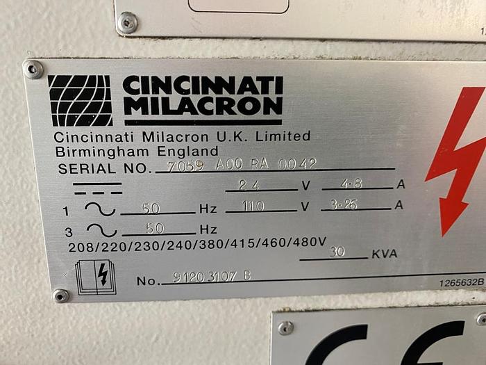 Used 1998 Cincinnati Hawk TC200 CNC Lathe