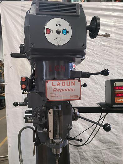 Used Lagun Republic Vertical Milling Machine FTV 1