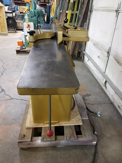 Used Powermatic 60, 8" Jointer, 3 Knife Head, 1996, 2HP, 3PH, Cleaned, Checked, New Belt