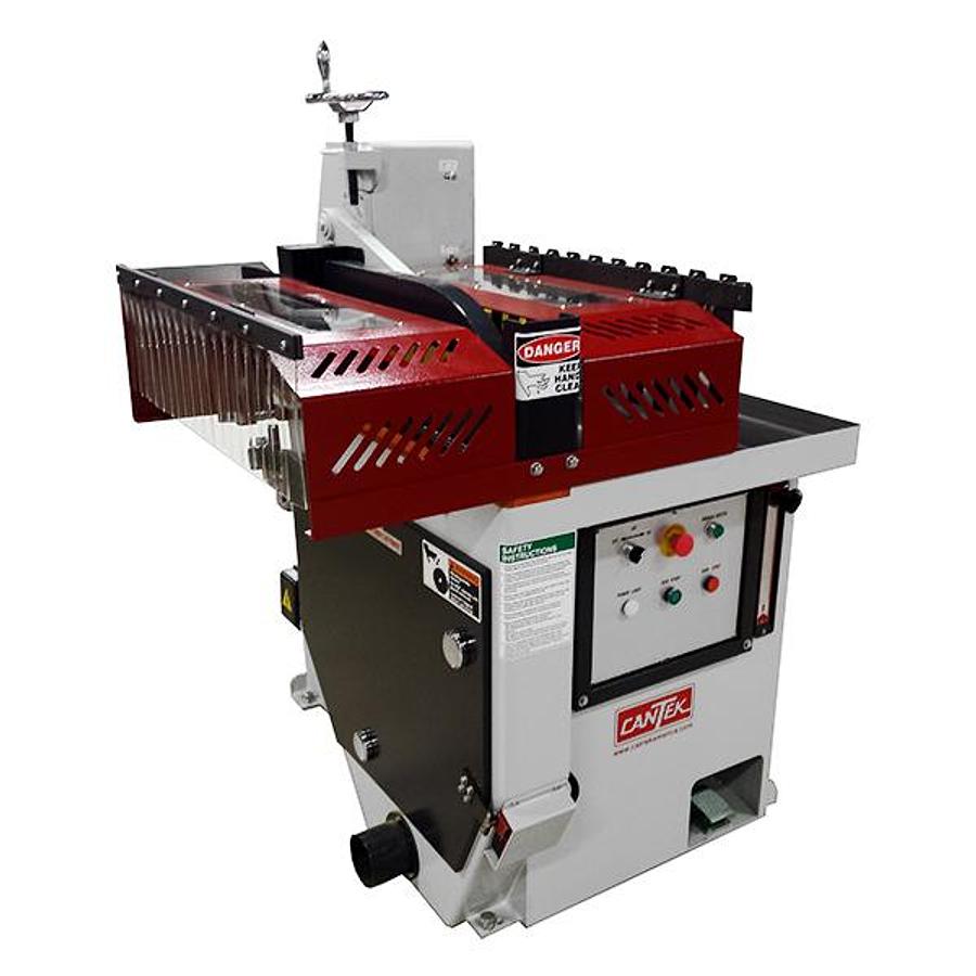 Cantek PCS24M 24″ Blade Capacity PNEUMATIC CUT-OFF SAW w/Non-Ferrous Metals Package, 4" x 19", Cut Capacity, 15HP, 230V, 3PH