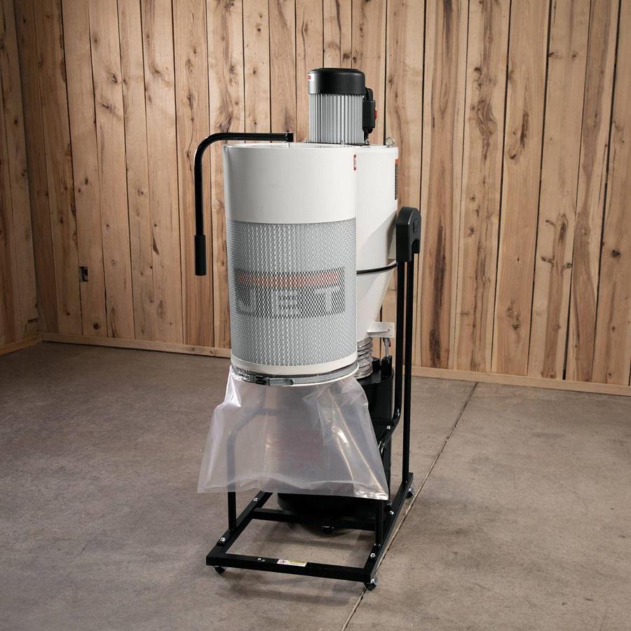 2026 JET JCDC-1.5 Cyclone Dust Collector, 1.5HP, 115V