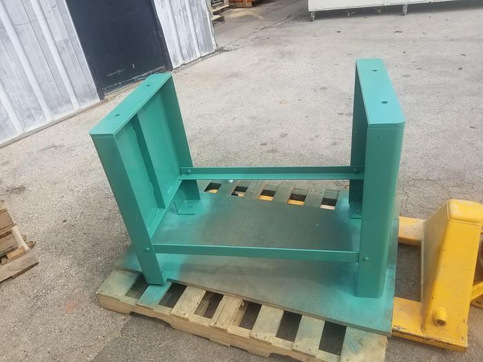 Refurbished Pistorius Rebuilt MN-300, 14" Blade Cap. Double Miter Saw, 3PH