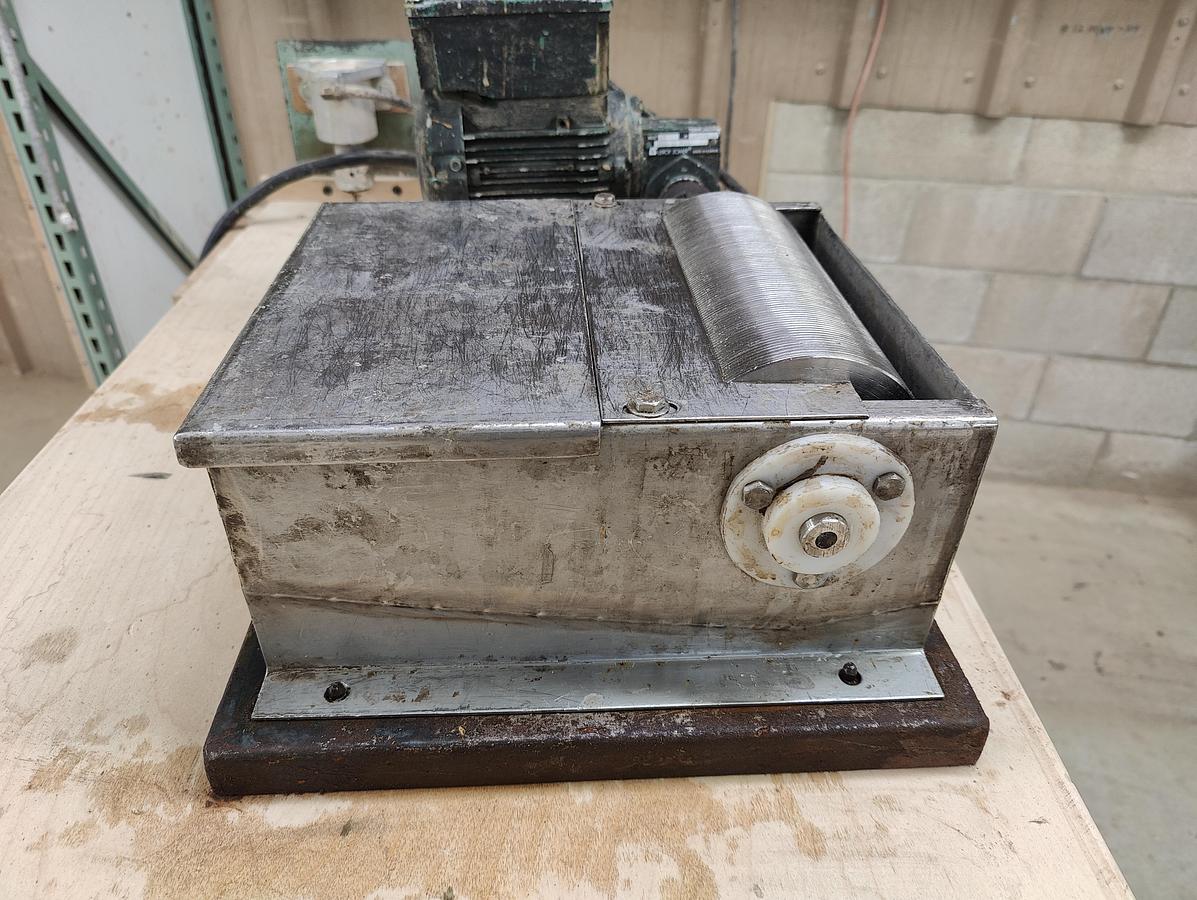 Used Doucet RC Stock Glue Spreader, 1PH, Cleaned, Checked