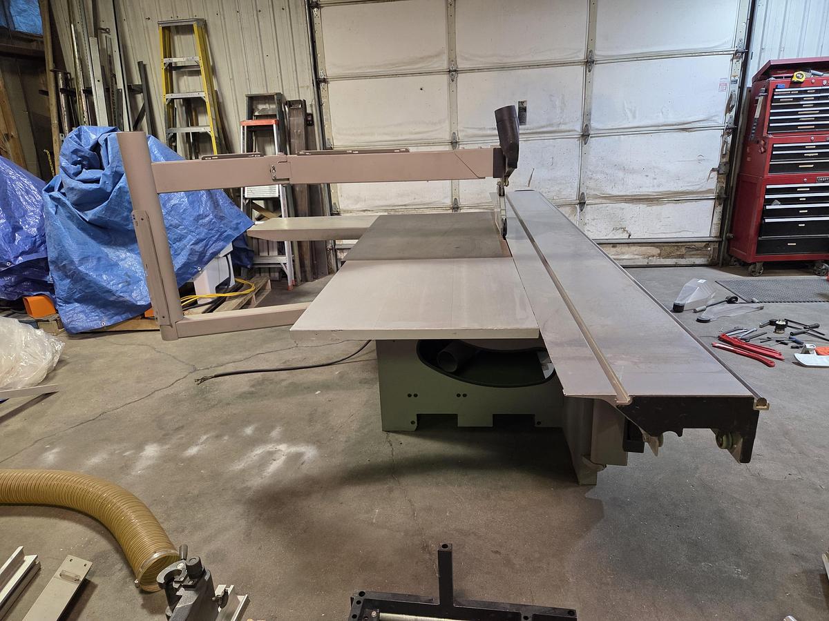 Used Altendorf F45 Sliding Table, 2000, Tilting Arbor Panel Saw, 10Ft Cap., 3PH PARTS MACHINE ONLY